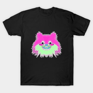 cute long haired face puppy T-Shirt